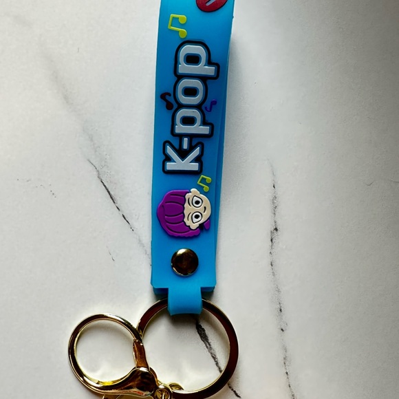 3D Printed Anime Movie Kpop Demon Hunters Girls Derpy Keychains Doll - Picture 5 of 9